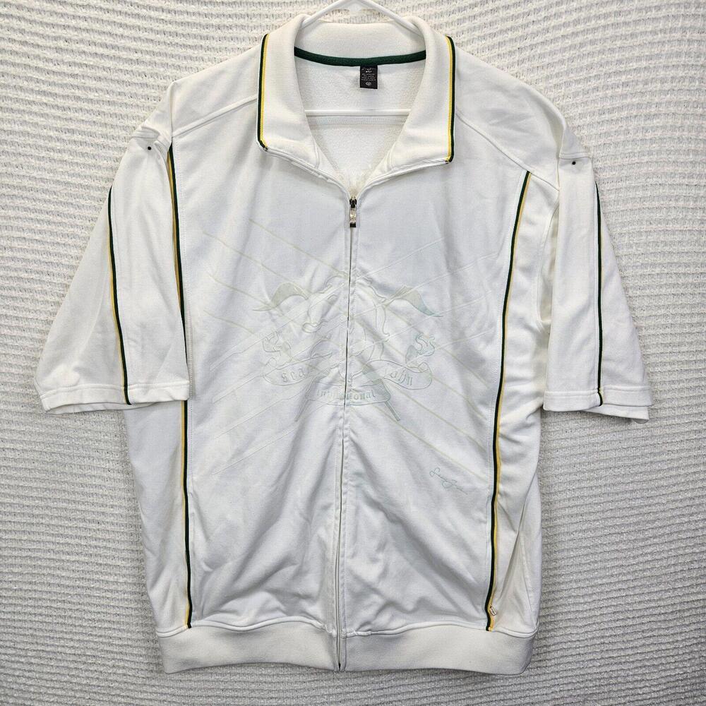 Sean John Kingston Invitational Multicolor White Green 2XLT Vintage EUC